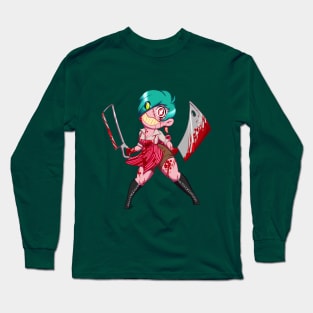 Spooky Butcher Long Sleeve T-Shirt